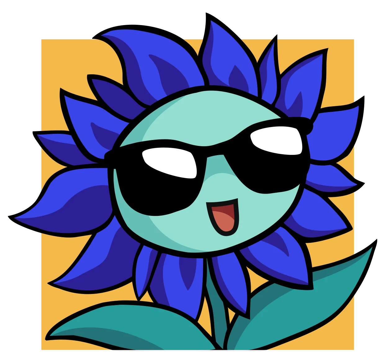 Blue Sunflower Games Logo